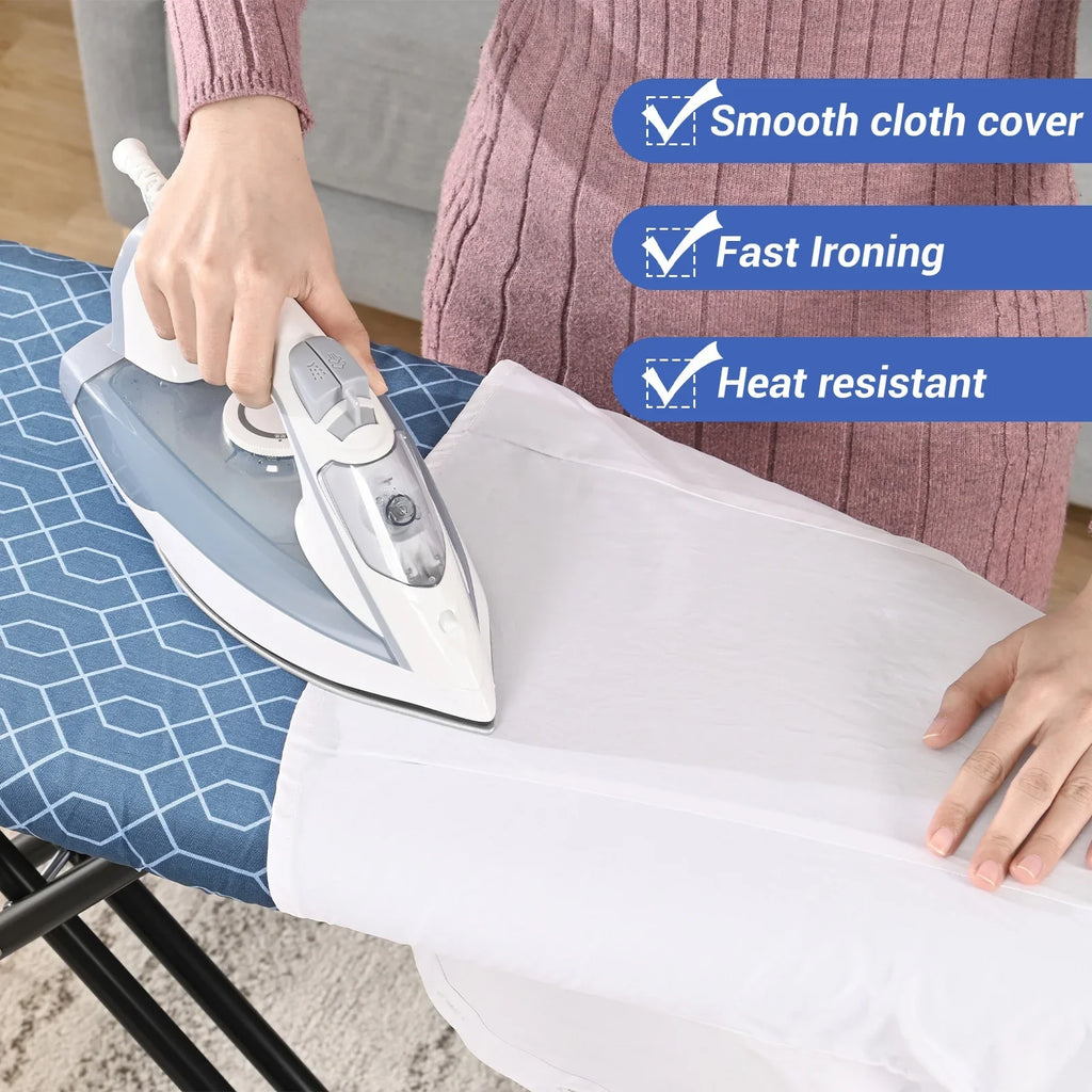 Kingrack Ironing Board,Iron Stand with Iron Rest, 7 Levels Adjustable Height,36"x13"