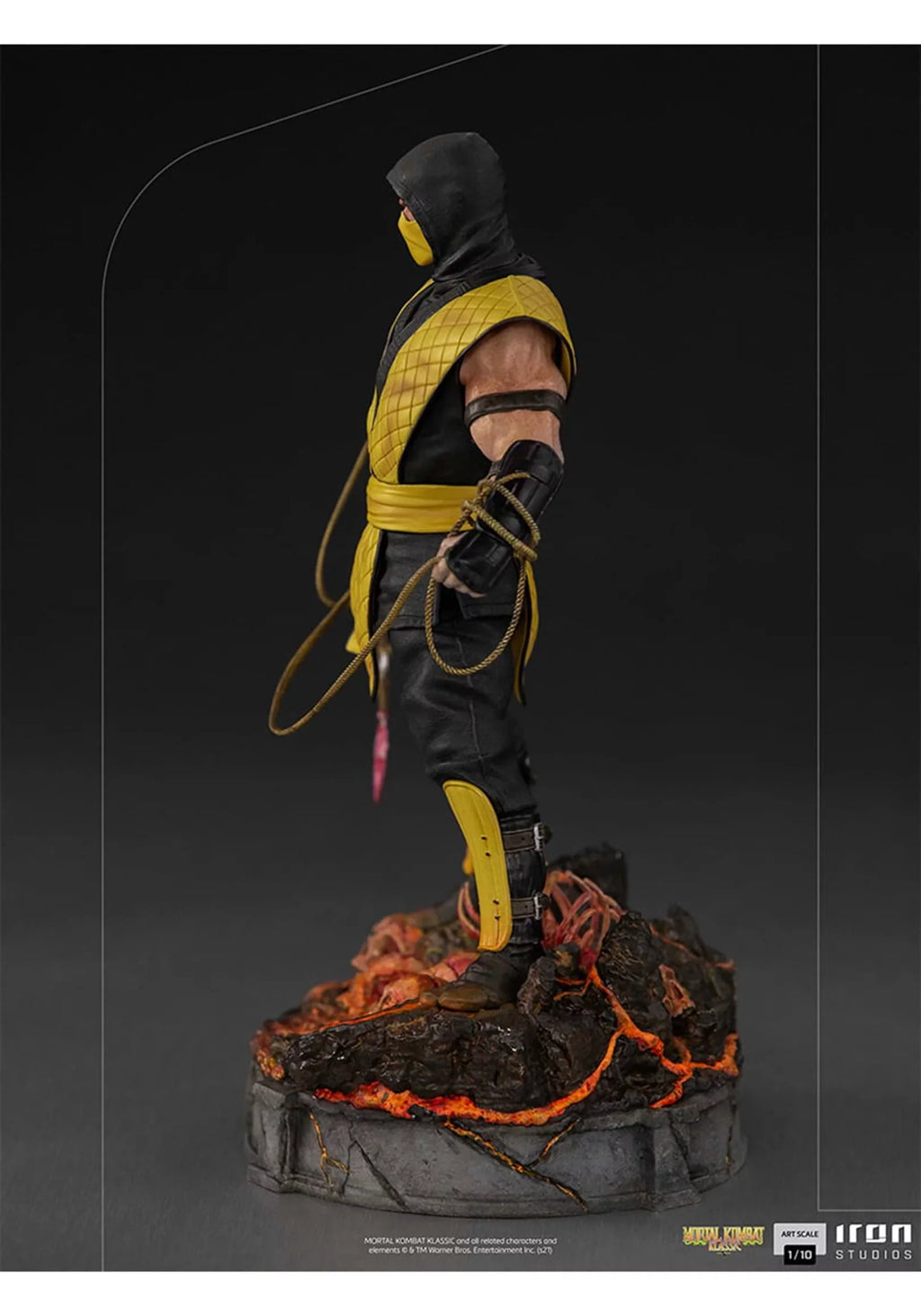 Iron Studios - Mortal Kombat - Scorpion Art Scale 1/10  [] Statue, Collectible