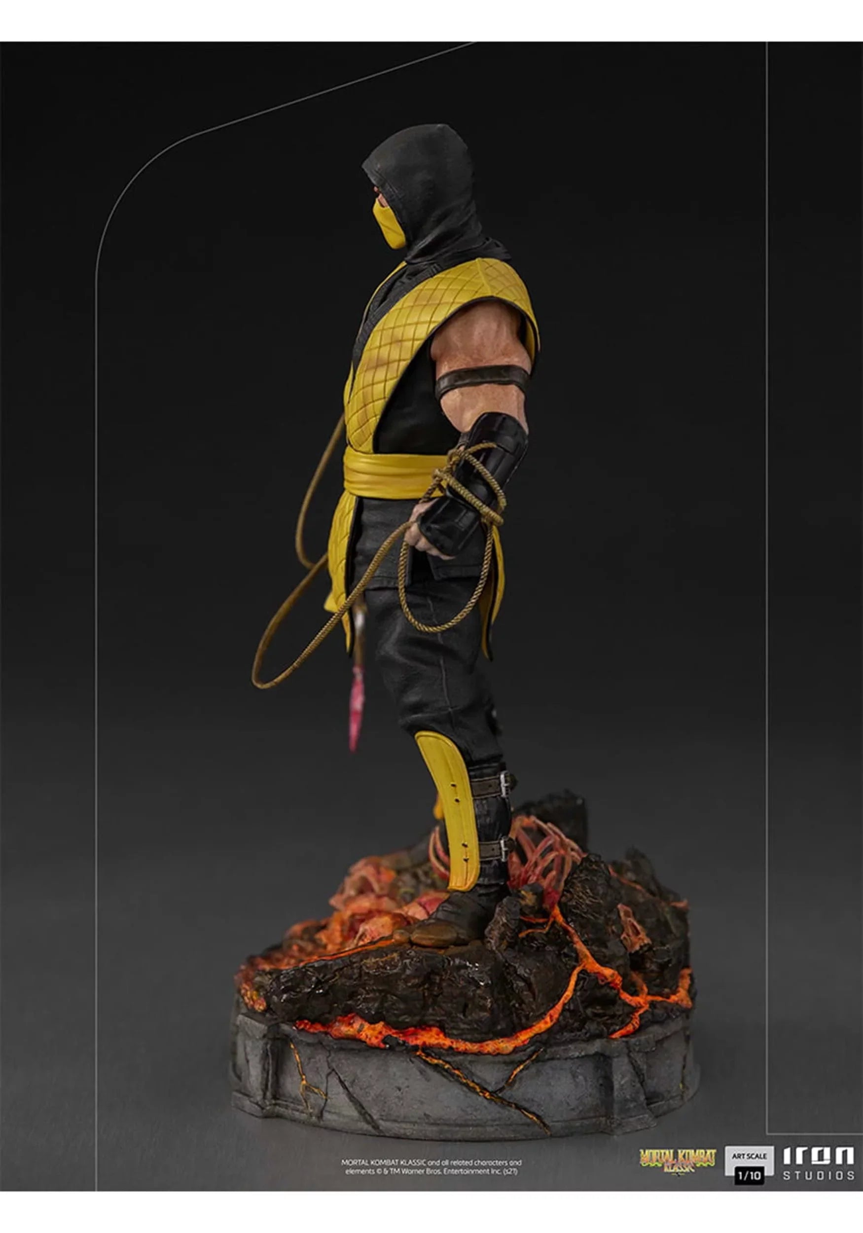 Iron Studios - Mortal Kombat - Scorpion Art Scale 1/10  [] Statue, Collectible
