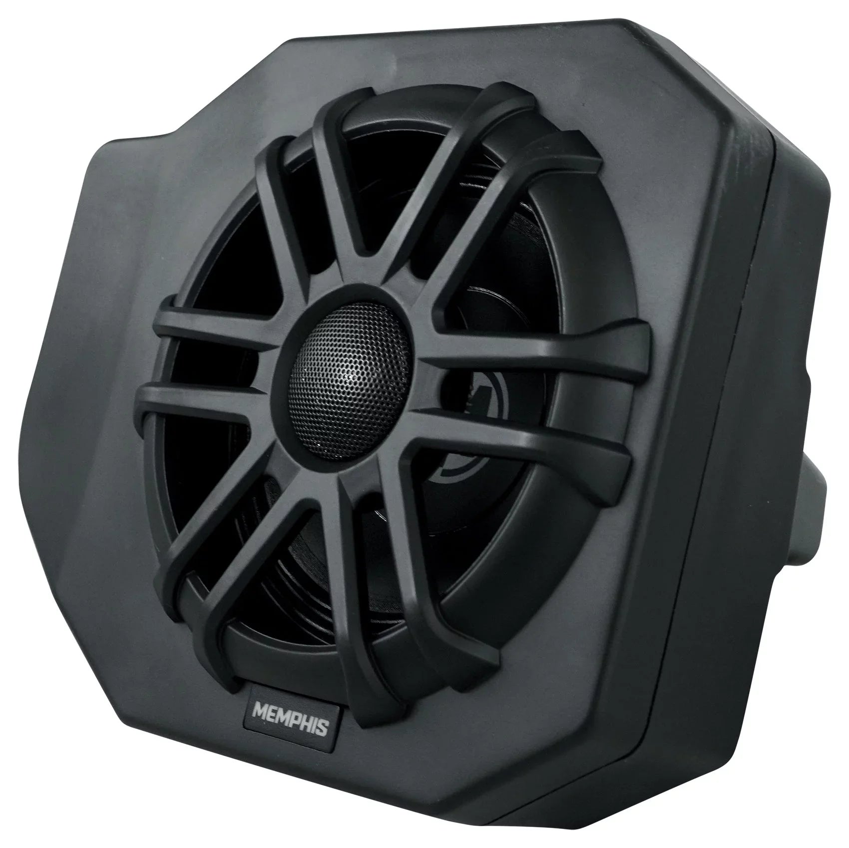 Pair Memphis Audio RNGR65FE Pods+ Tower Speakers+Amp For 2018+ Polaris Ranger
