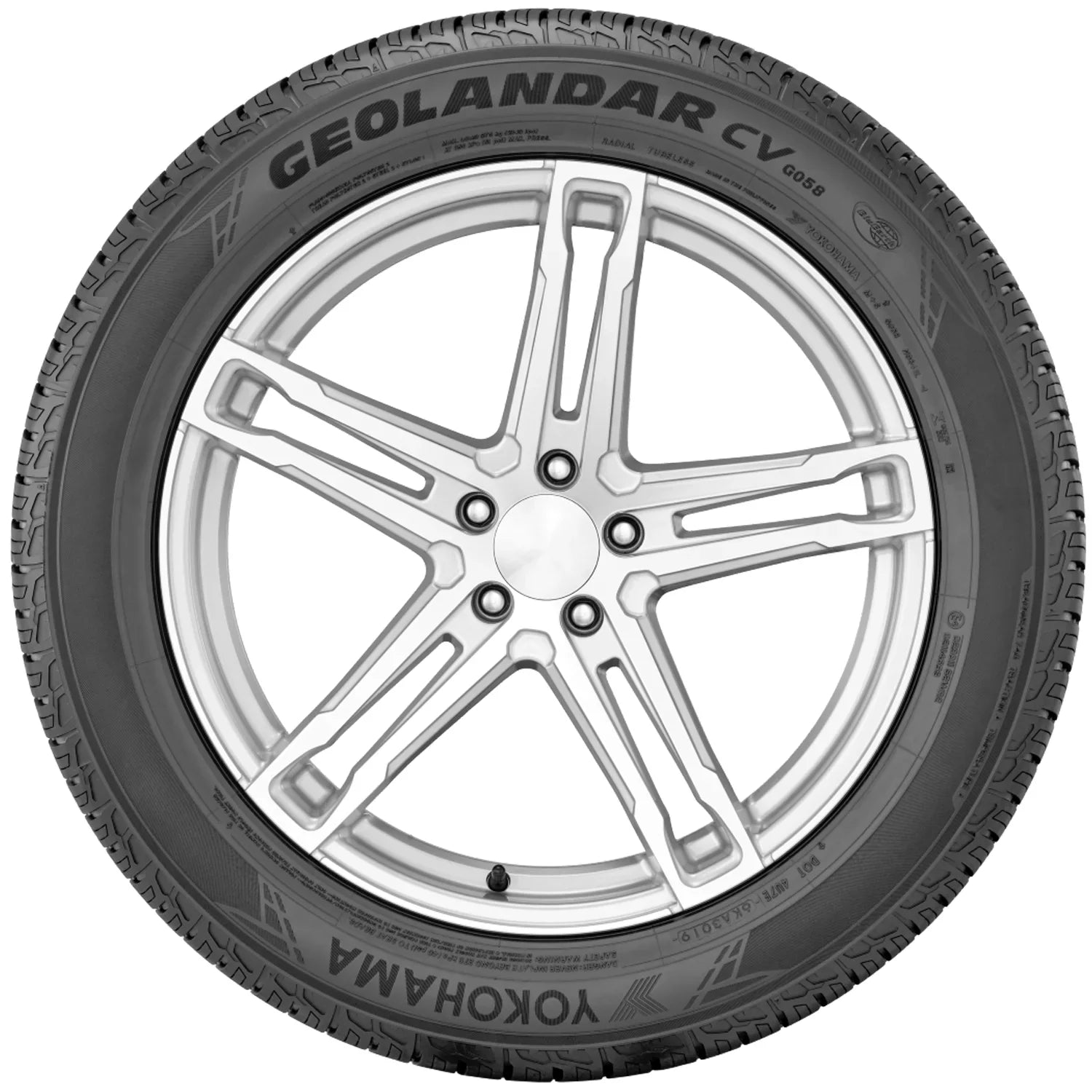 Yokohama Geolandar  G058 225/55R17 97V  All Season Tire