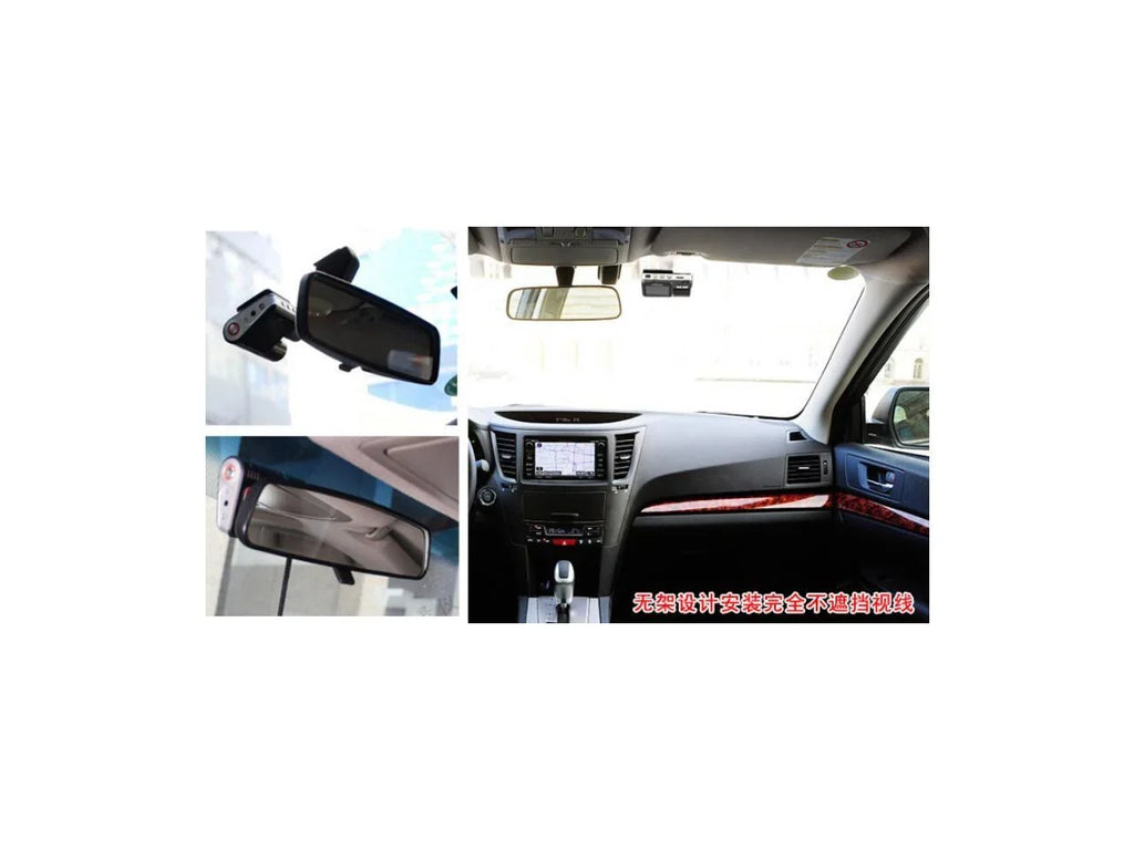 Full Chi I1000 separated 1080P twin lens driving recorder night vision with automobile black boxFull  1080P I1000 2" Screen Car  Recorder Camera +  Remote Controller
