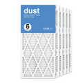 AIRx Filters Dust 14x30x1 Air Filter Replacement  8  Furnace Pleated Filter, 6-Pack