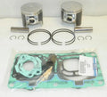 Rareelectrical New Platinum Rebuild Kit Fits .25MM Over Yamaha Wave 93-96 Blaster 96-97 Raider 700