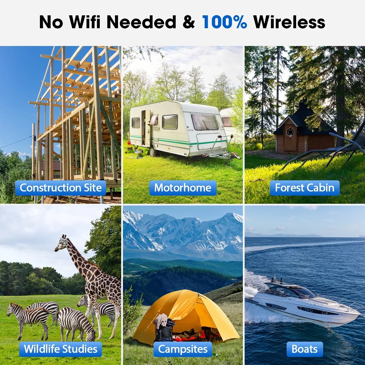 Cellular Trail Camera Wireless 4G , Solar Game Camera with 360°Pan 90°Tilt, 2K Night Vision, Live View, Waterproof, Cloud Storage,  Motion, No WiFi Hunting Security Cam with  & Card
