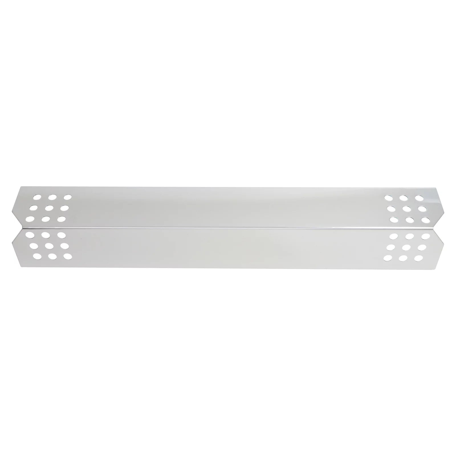 4-Pack  Grill Heat Shield Plate Tent Replacement Parts for Nex 720-0336B - Compatible Barbeque Stainless Steel Flame Tamer, Guard, Deflector, Flavorizer Bar, Vaporizer Bar, Burner Cover 16 1/8"