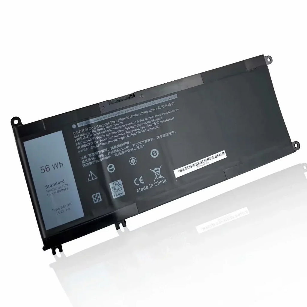 33YDH 15.2V 56Wh New Laptop Battery for Dell Inspiron 7778 Inspiron 7779 Inspiron 7586 Inspiron 7559 Inspiron 7570 Inspiron 17 7788 Inspiron 13 7353 Series PVHT1