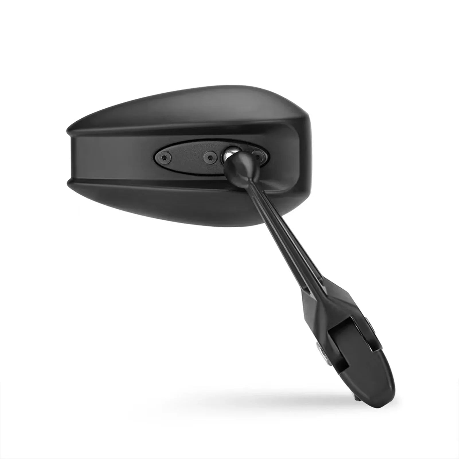 Universal Pair of Aluminum Motorcycle Rearview Mirrors with Electric Car Base - Anti-dazzle Reversing Mirror - Enhance Rear Visibility and Safety
