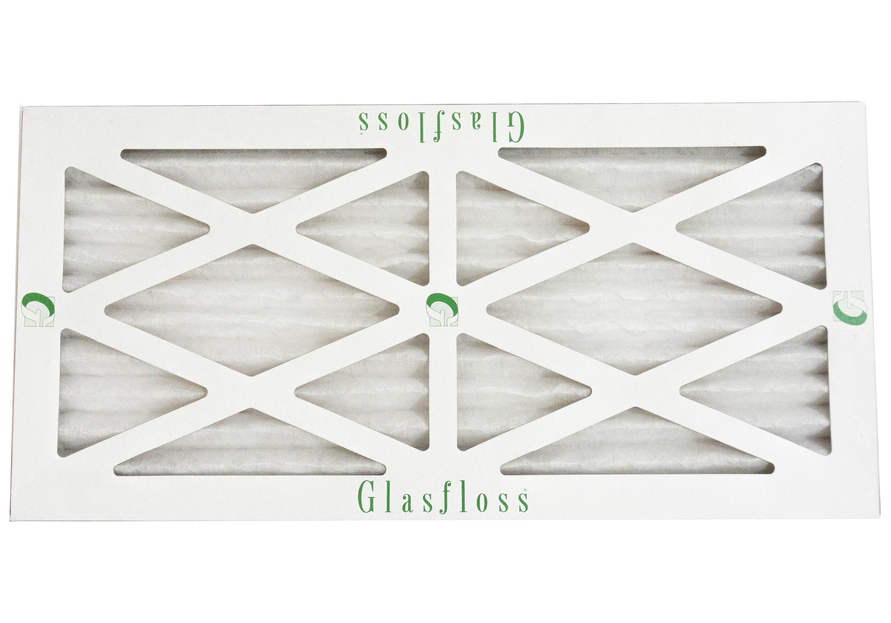 Glasfloss 6x24x1 -  10 -Qty:12 - Furnace Air Filter - Made in  (Actual Size: 5.5 x 23.5x7/8 inch)