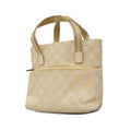 Pre-Owned Gucci Handbag  Canvas 002 1079 Leather Ivory Women's (Good)