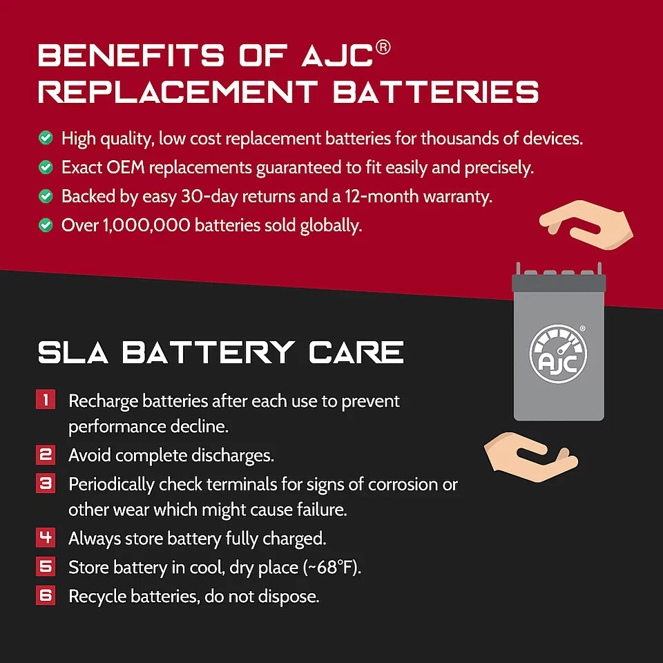 500 12V 12Ah Electric Scooter Battery - This Is an  Brand Replacement