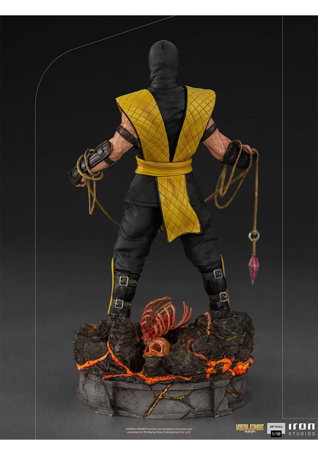 Iron Studios - Mortal Kombat - Scorpion Art Scale 1/10  [] Statue, Collectible