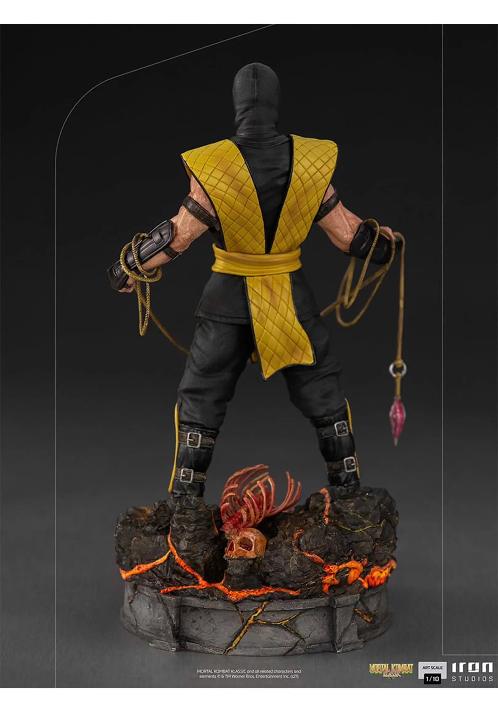 Iron Studios - Mortal Kombat - Scorpion Art Scale 1/10  [] Statue, Collectible