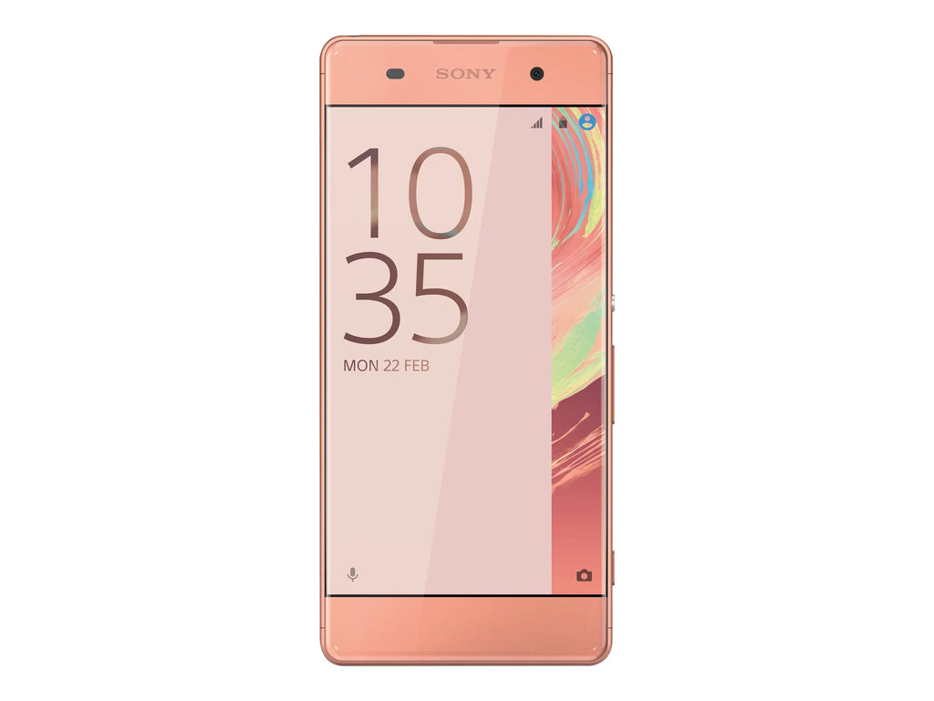Sony   - Smartphone - 4G  - 16  - microSDXC slot -  - 5" - 1280 x 720 pixels -  -  2  - 13  (8  front camera) - Android - rose gold