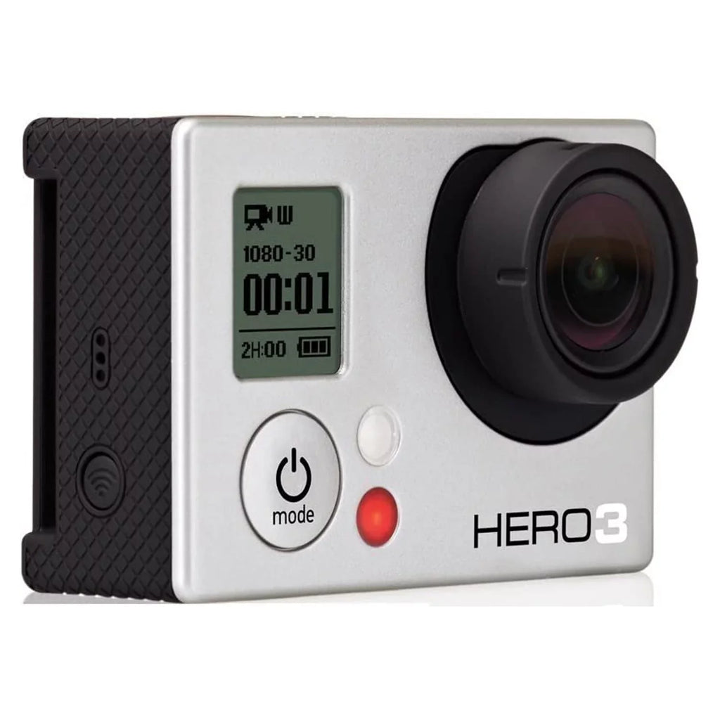 Restored GoPro HERO3 White Edition 1080p Camcorder -301 With 35-In-1 Action Camera Accessory Kit (Refurbished)