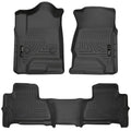 Husky by RealTruck 2015 Chevy/ Tahoe/Yukon WeatherBeater Combo Black Floor Liners