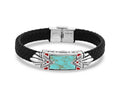 Montana Silversmiths Bracelet Mens Southwest Thunderbird 9" BC5496
