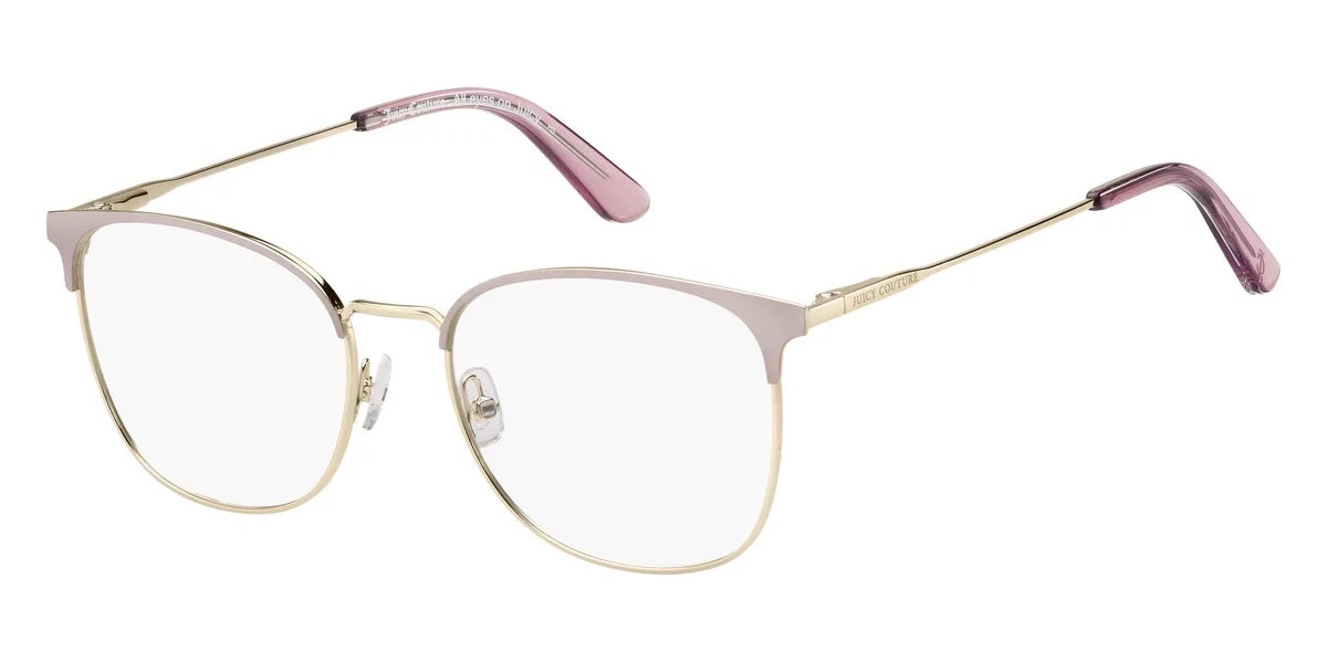 Juicy Couture 212 Full Rim Oval Modified Matte Pink Eyeglasses