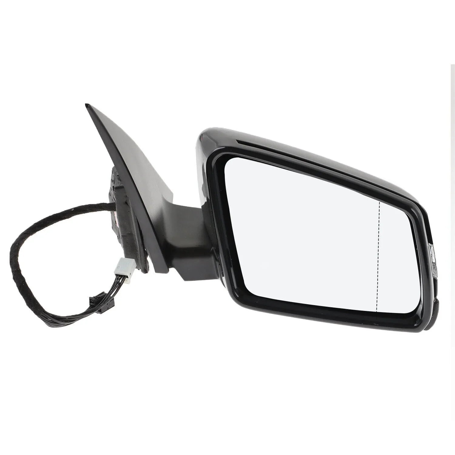 Right Passenger Mirror With Puddle Light Power Fold for Benz C250 C300 C350