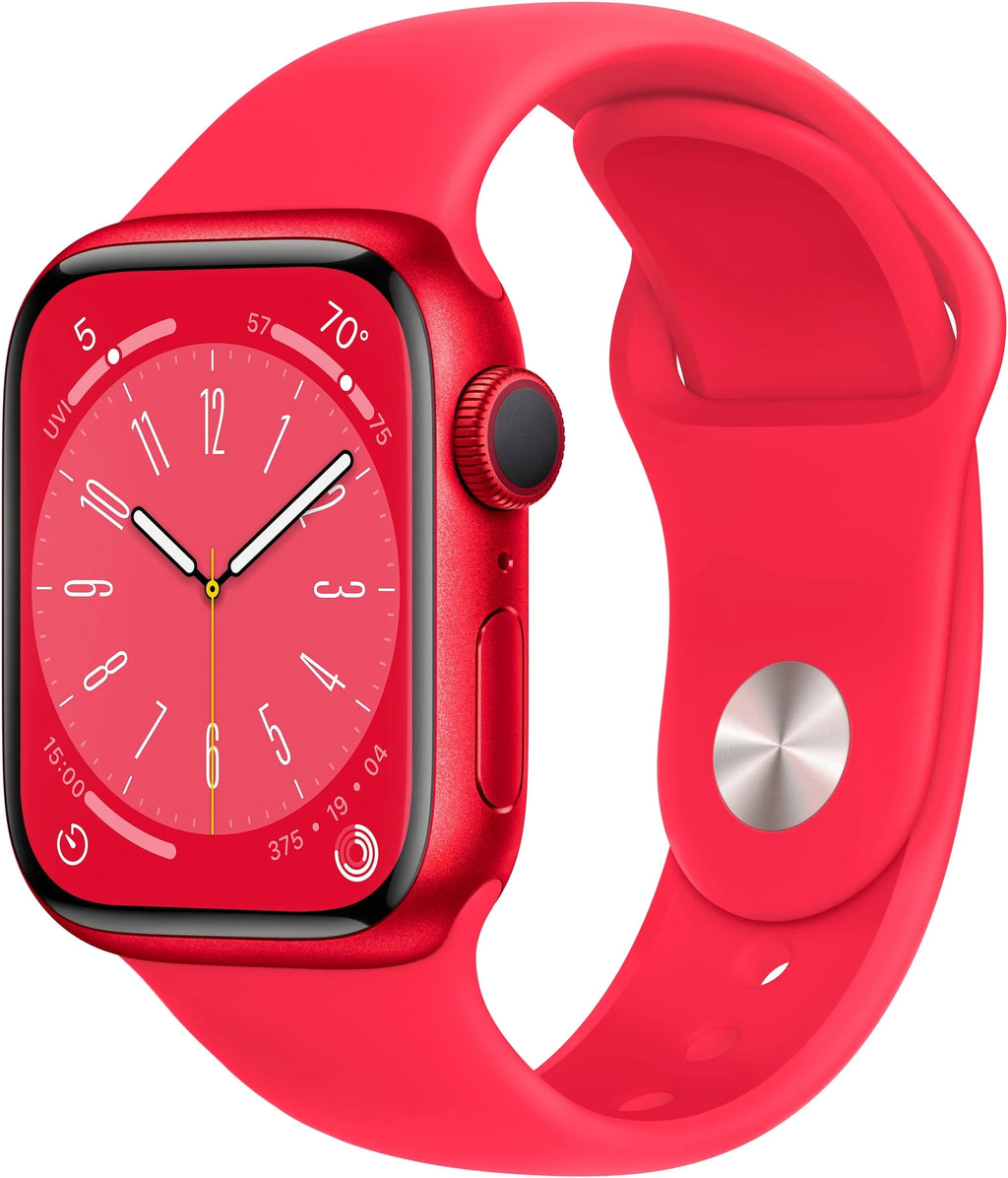 Restored Apple Watch Gen 8 Series 8 41mm () Aluminum - () Sport Band MNUG3LL/A (Refurbished)
