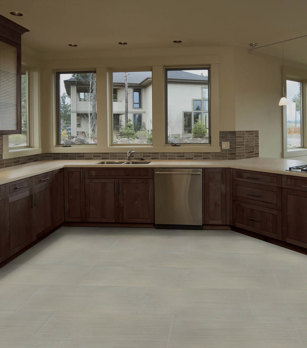 Focus Glacier 12 In. X 24 In. Glazed Porcelain Floor and Wall Tile