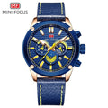 Watch Men Waterproof Black Leather Strap Luxury Brand Fashion Sport Montre Homme Wristwatch Quartz Relogio Masculino
