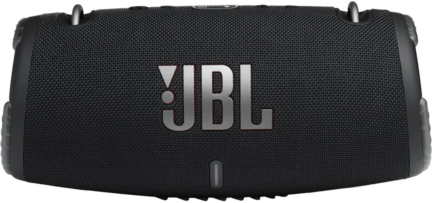 Xtreme 3 - Portable Bluetooth Speaker Bundle with Silicone Carrying Sleeve Cover (Black w/Red Sleeve)