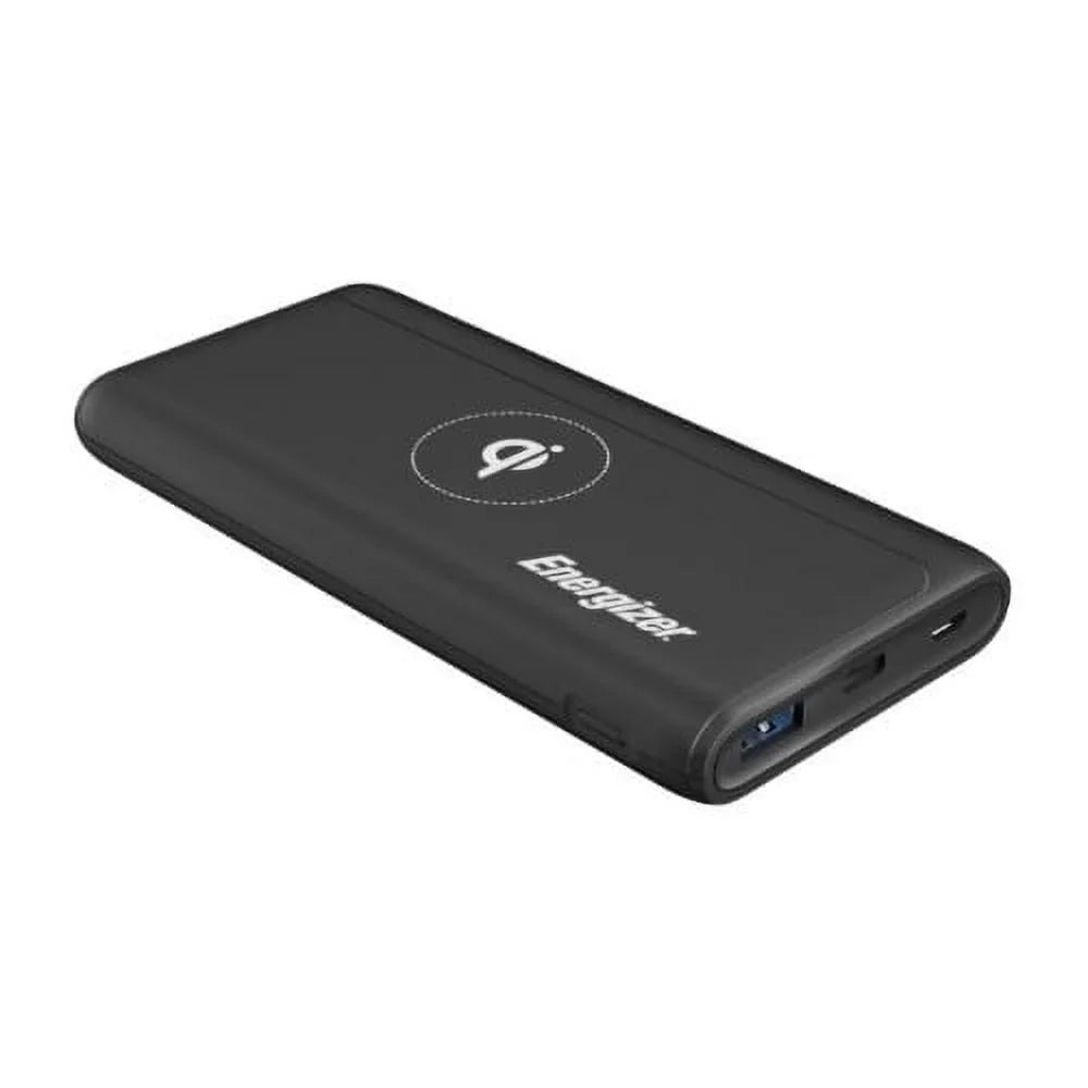 Energizer 10,000 mAh Ultimate Wireless Power Battery Extreme, Black, QE10011PQ
