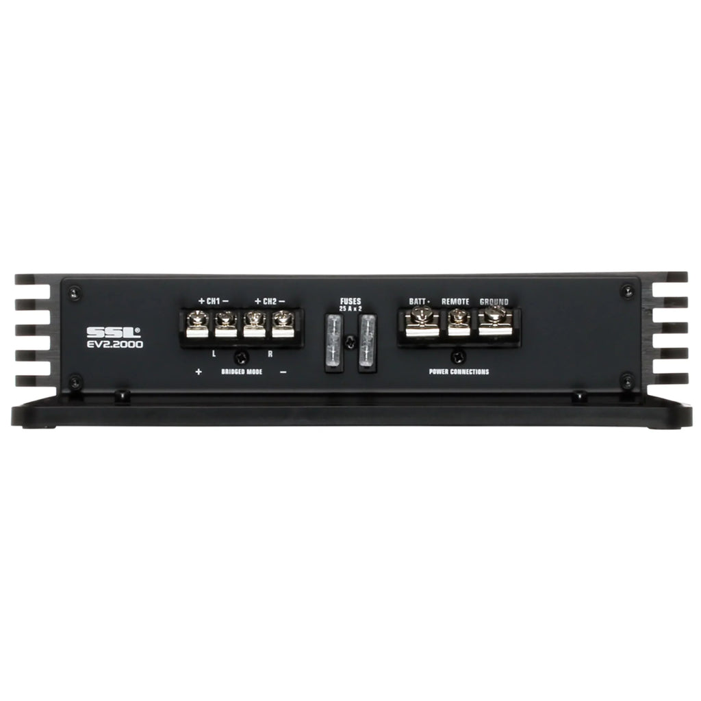 Sound Storm Laboratories EV2.2000 2 Channel 2000 Watt Car Amplifier Full Range