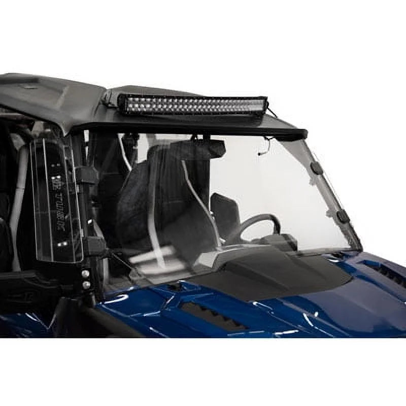 Removable Full Windshield Clear - Scratch Resistant Compatible With Yamaha Wolverine  4 1000 Limited Edition 2021-2022