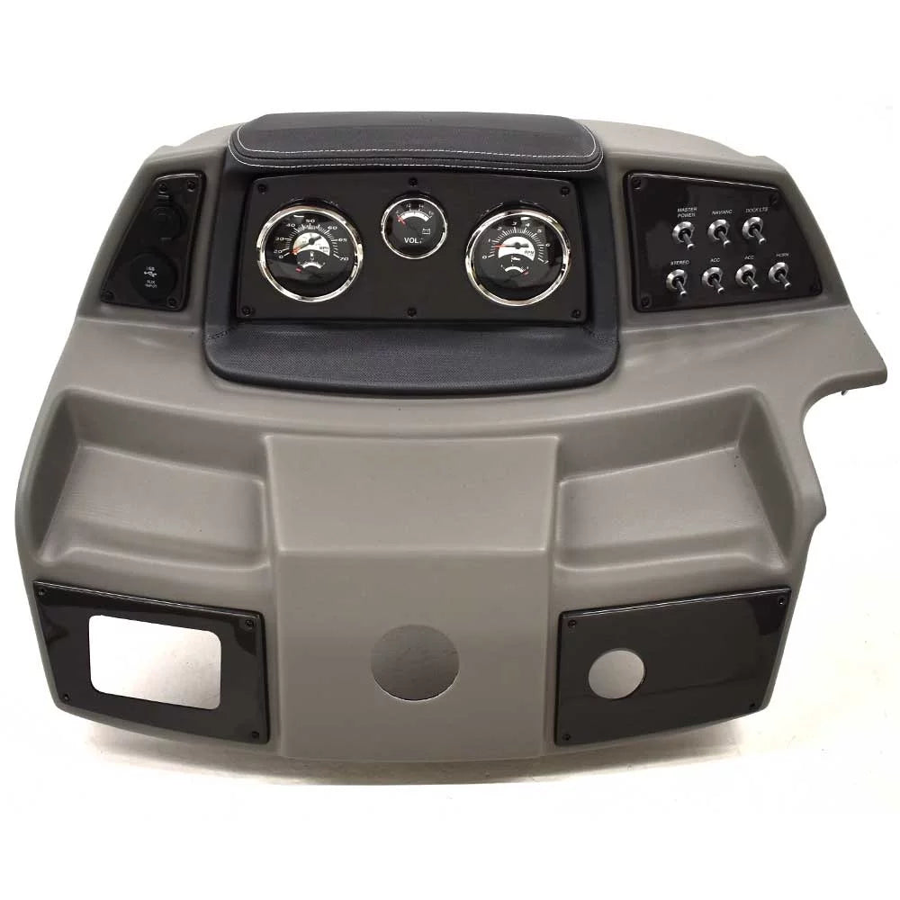 Lowe Boat Dash Console Panel 2249445 | Teleflex Mercury 32 Inch Gray