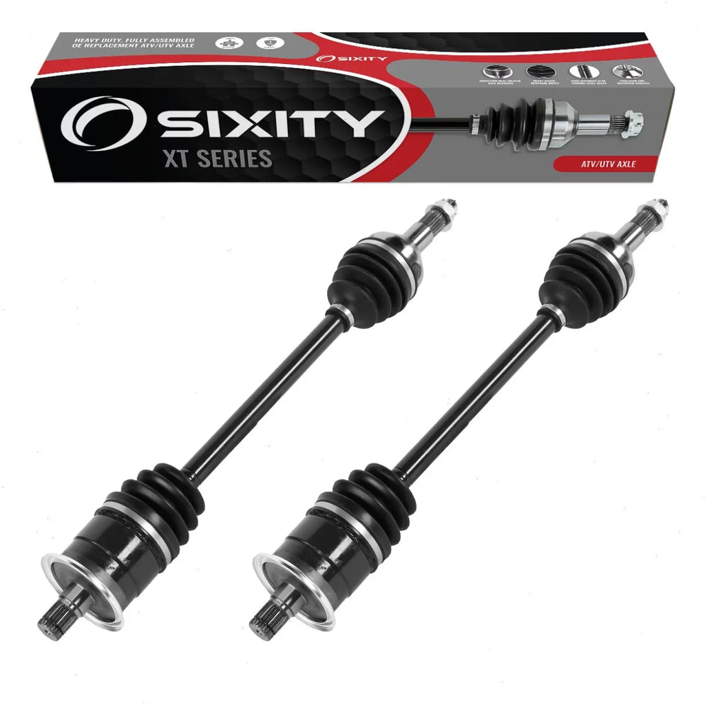 2 pc Sixity  Rear Left Right Axle compatible with Can-Am Commander 800 2015 -    4X4