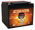 Vmaxtanks MR86-50 12V 50AH  Battery for Outsunny 12V Electric Fishing Boat 50lb Thrust Trolling Motor