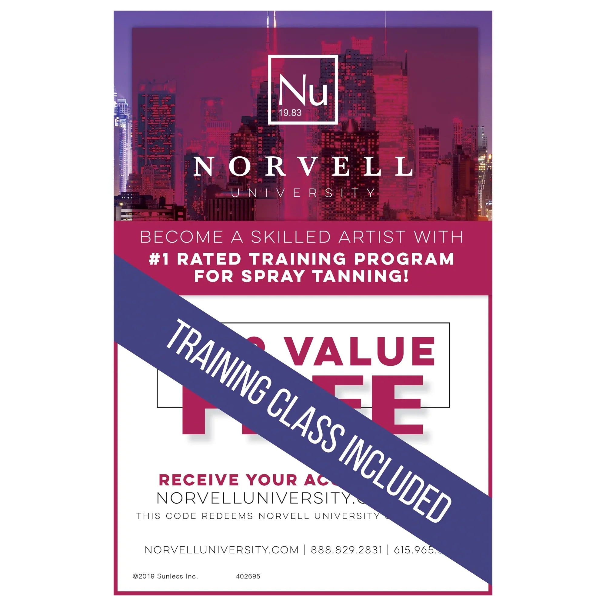 Norvell M1000 Spray Tan Machine and Tanning Solution with Naked Sun Tent