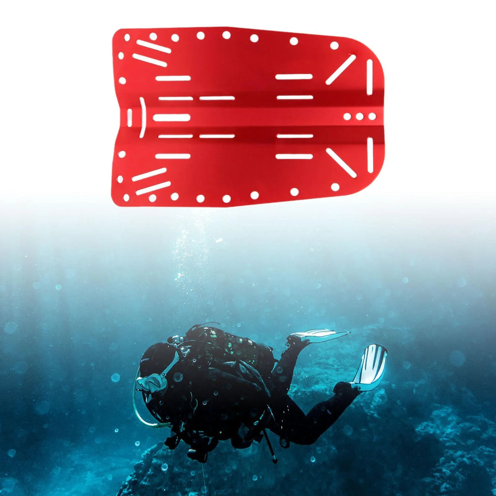 Diver  Gear Universal Lightweight Snorkeling Plate Scuba Diving Backplate