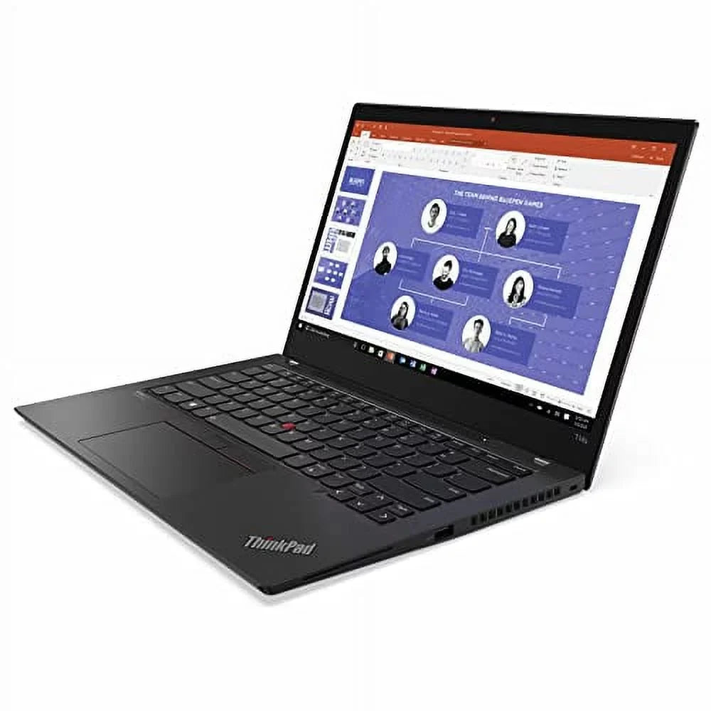 Lenovo 2022 ThinkPad T14s Gen 2 Laptop 14"   400 nits 11th Intel i7-1185G7 4-Core vPro Iris Xe Graphics 16GB DDR4 512GB  Thunderbolt 4 WiFi 6 Backlit   Reader Windows 10 Pro w/ 32GB
