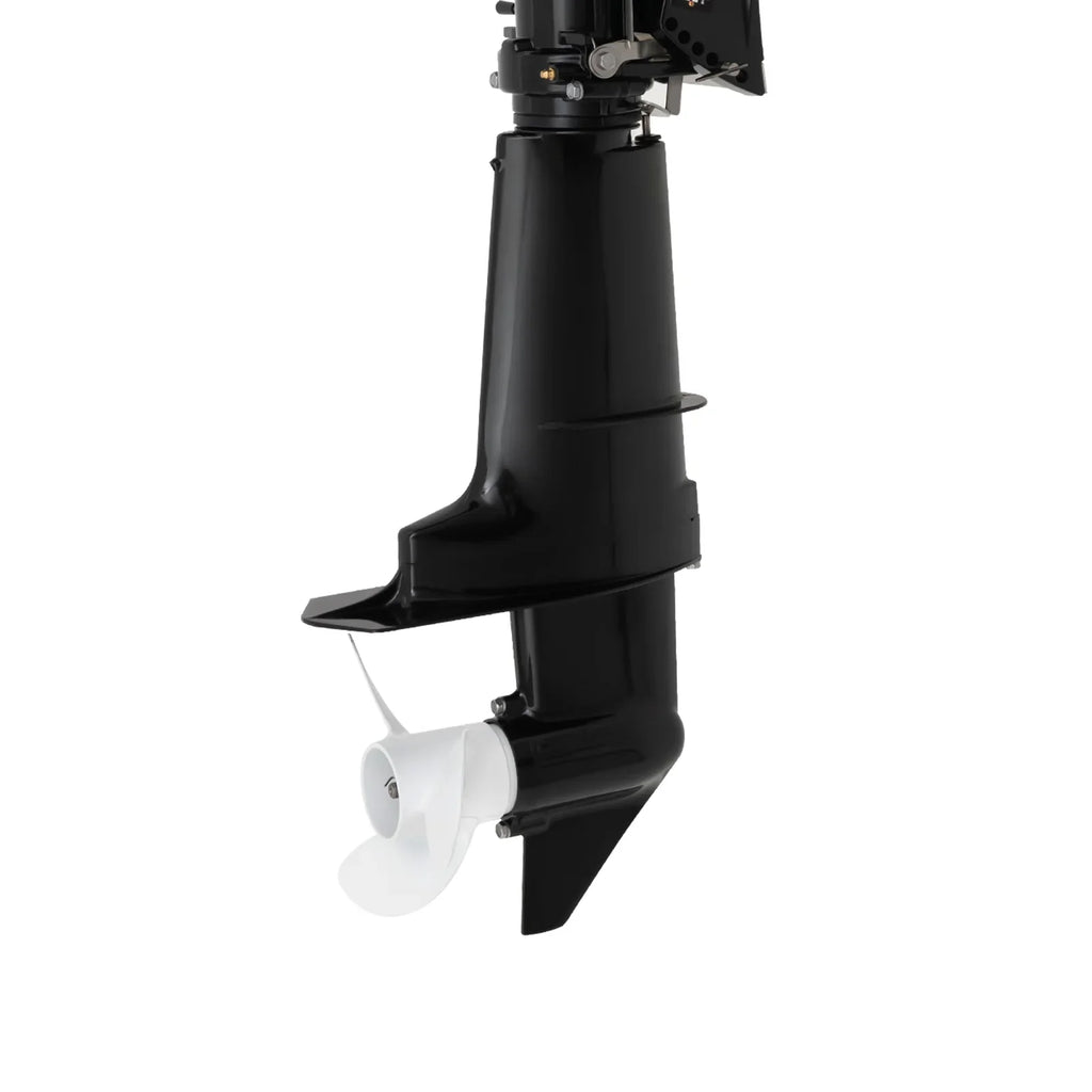 Anqidi 6.5HP 4 Stroke Outboard Motor 123CC Heavy Duty Boat Engine with Single Cylinder Water Cooling System &  Ignition Tiller Control Max 6000r/min