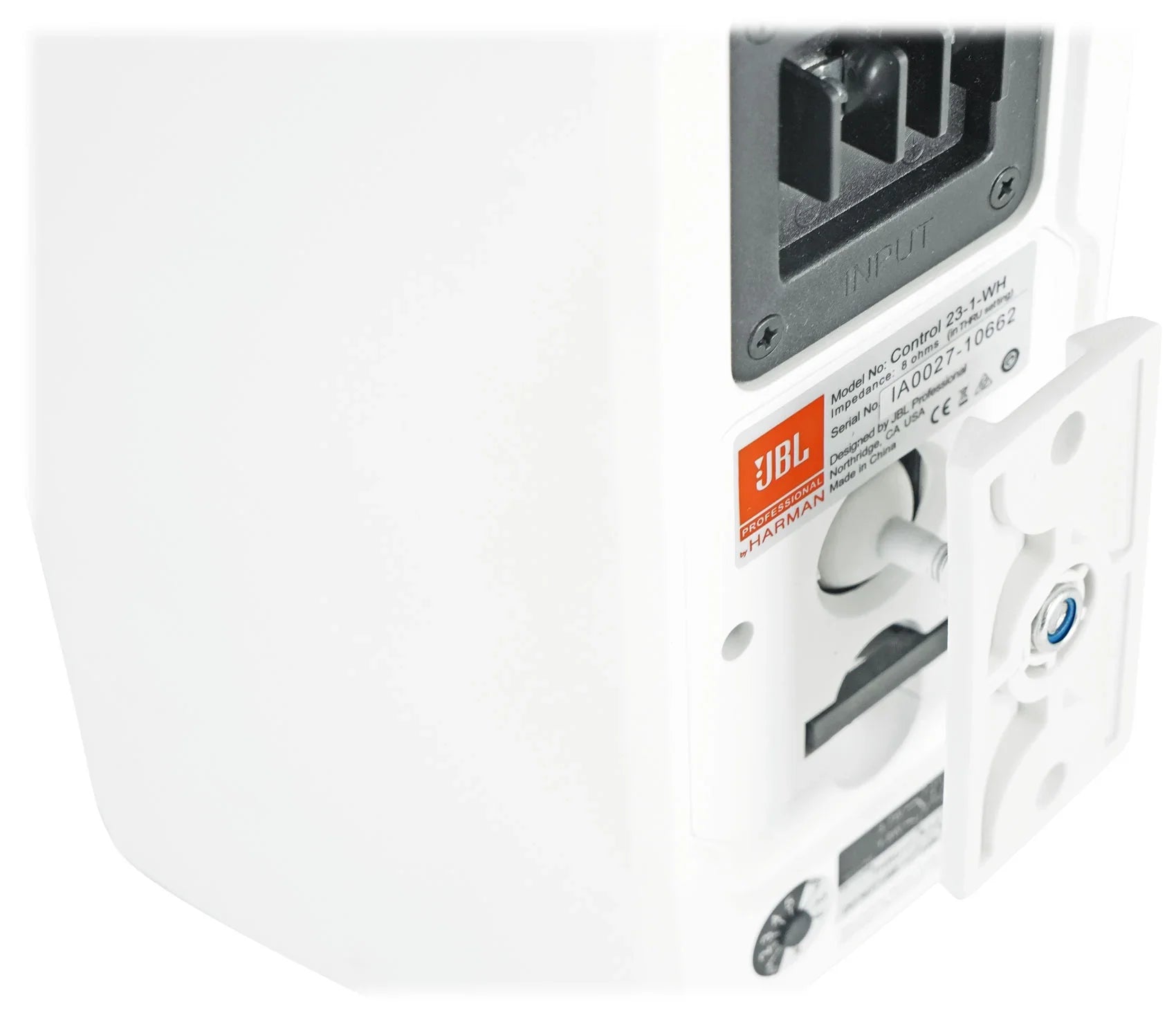 (8)  Control 23-1 White 3" Indoor/Outdoor 70v Commercial Wall Speakers + Amp