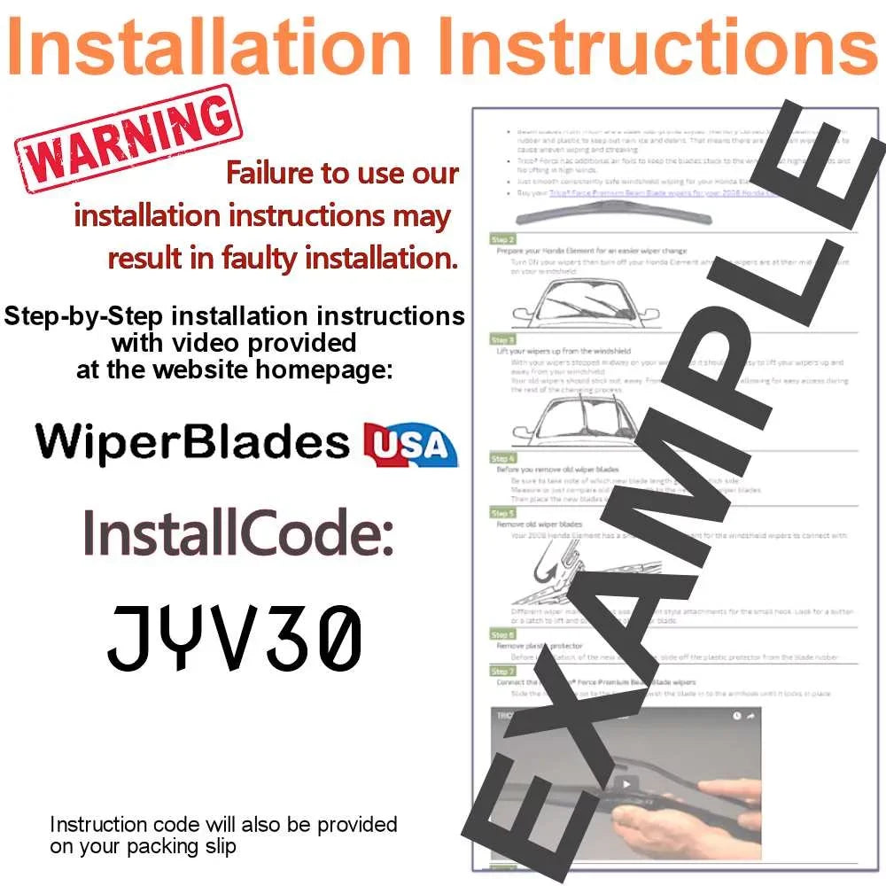 2018 Buick Envision Wiper Blades (Set of 3) w/Rear Wiper