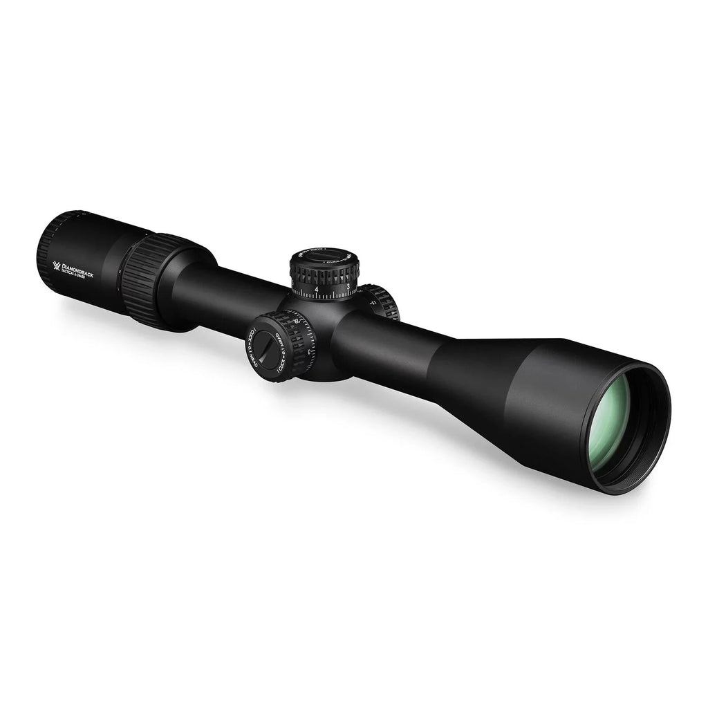 Vortex Optics Diamondback Tactical 6-24x50  -2C () Riflescope with Vortex High Rings (1.18in, 30mm) and Free Hat Bundle