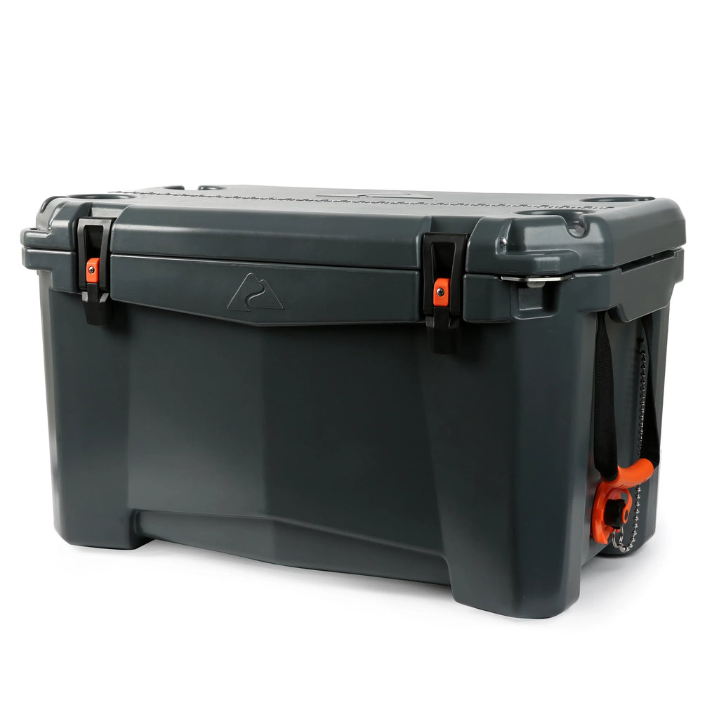 Ozark Trail 52 Quart High Performance Hard Sided Chest Cooler, Gray