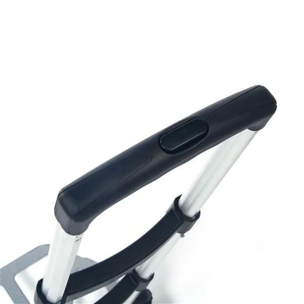 Portable foldable telescopic trolley trolley luggage cart black Portable Folding Collapsible Aluminum Cart Dolly Push Truck Trolley Black