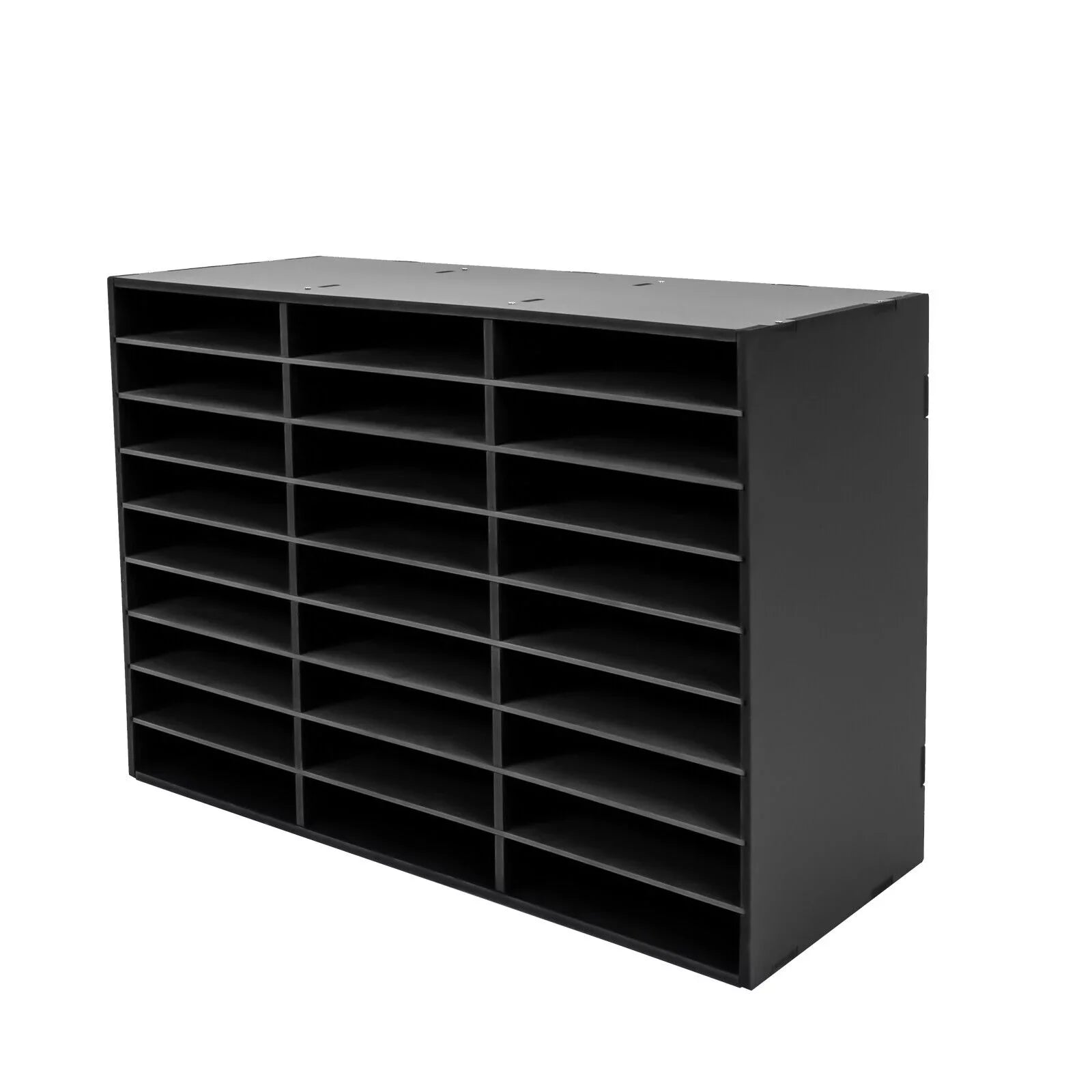 27 Slots File Sorter Literature Organizer Mail Paper Storage Holder Open Design