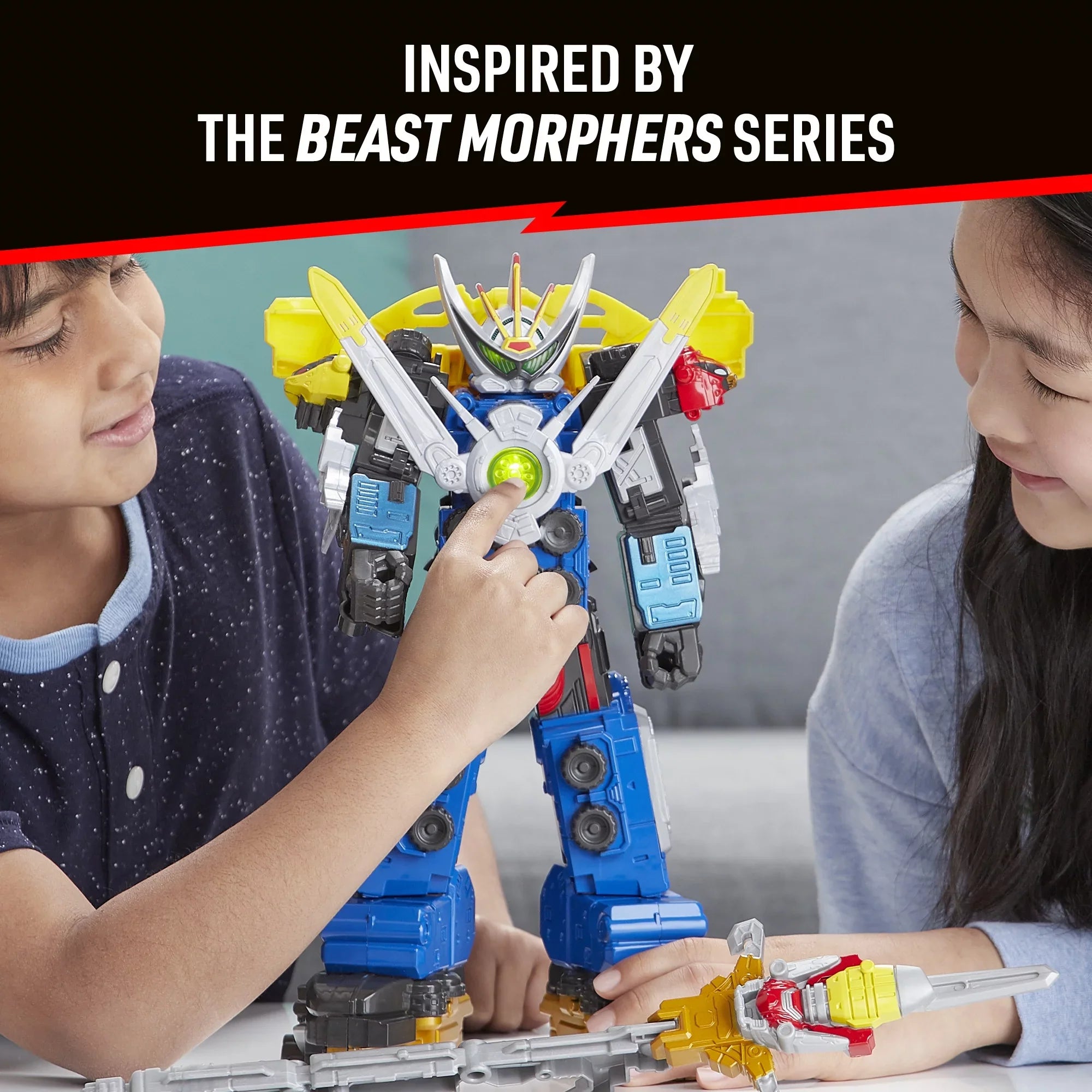Power Rangers: Beast Morphers X Ultrazord Kids Toy Action Figure for Boys and Girls (5")