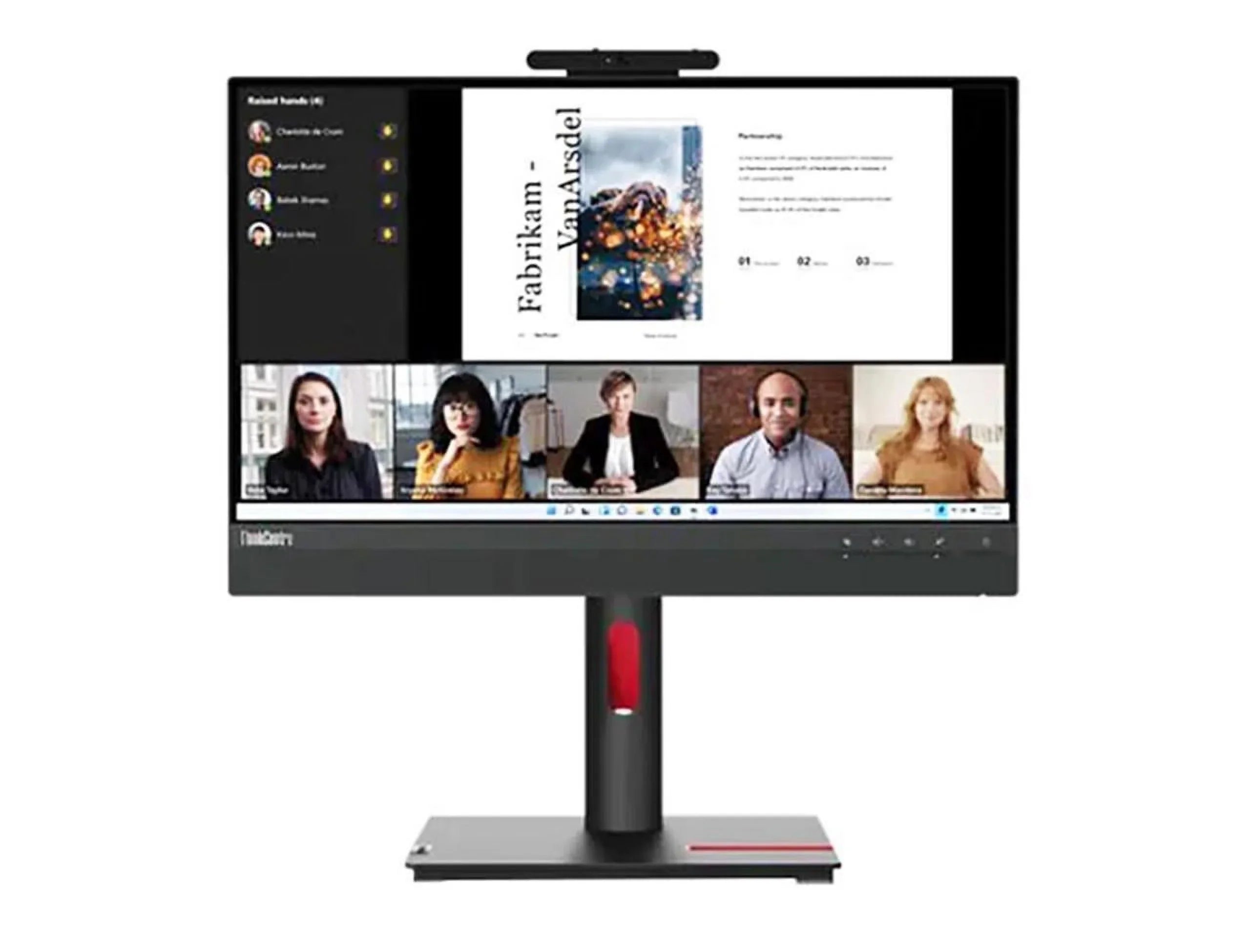 Lenovo ThinkCentre Tiny-In-One 22 Gen 5 21.5" Webcam Full   Monitor - 16:9 - Black - 22" Class - In-plane Switching () Technology -  Backlight - 1920 x 1080 - 16.7 Million Colors - 250 ...