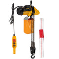Lift Electric Hoist, 2200 lbs Electric Winch w/ 10ft Wired Remote Control, 110V Overhead Crane Garage Ceiling Pulley Winch of 10ft Lift Height, Used In Factories, Warehouses, Construction