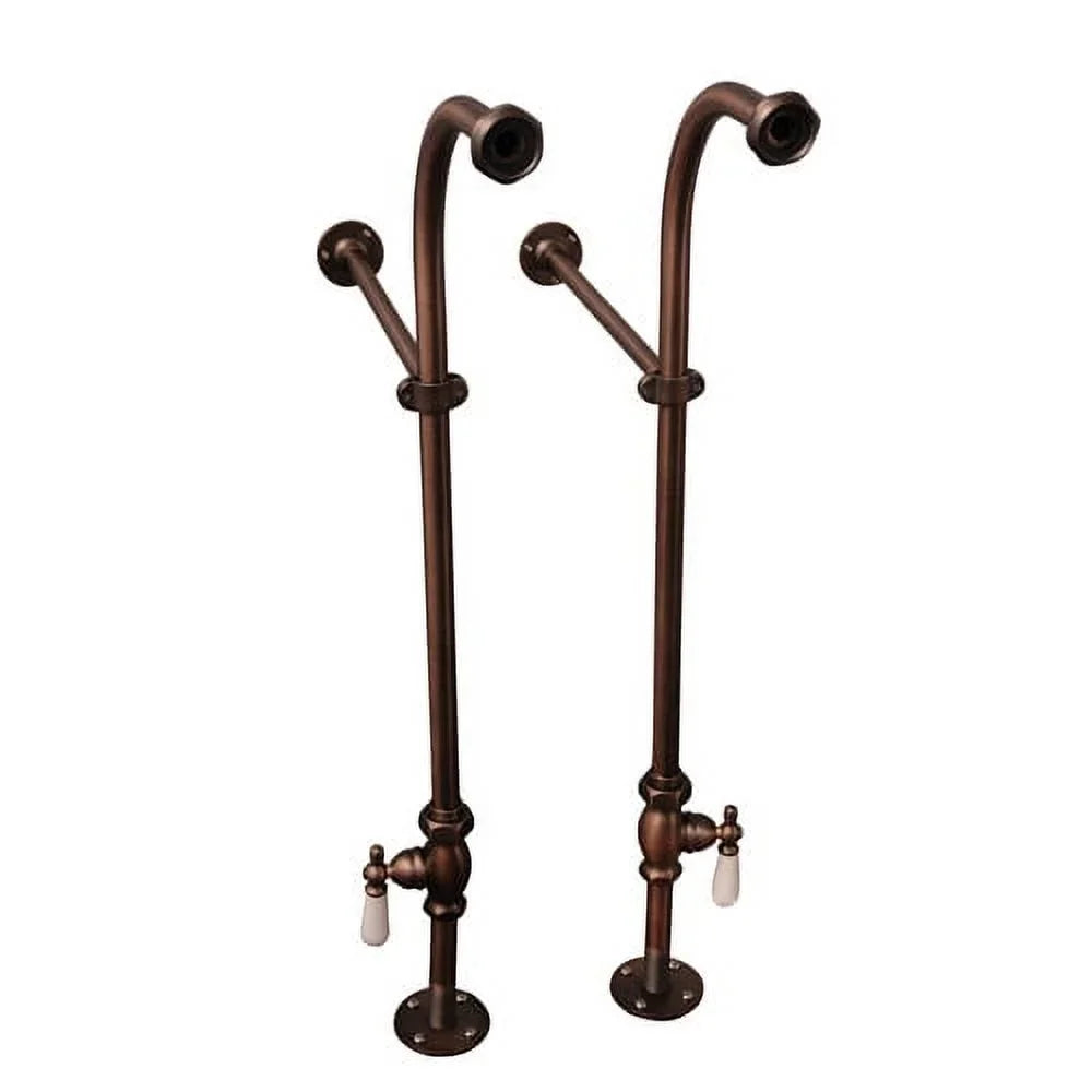 TKCTRN60-ORB4 Tub Kit 60  Roll Top  Shower Rd  Filler  Supplies  Drain-Oil Rubbed Bronze