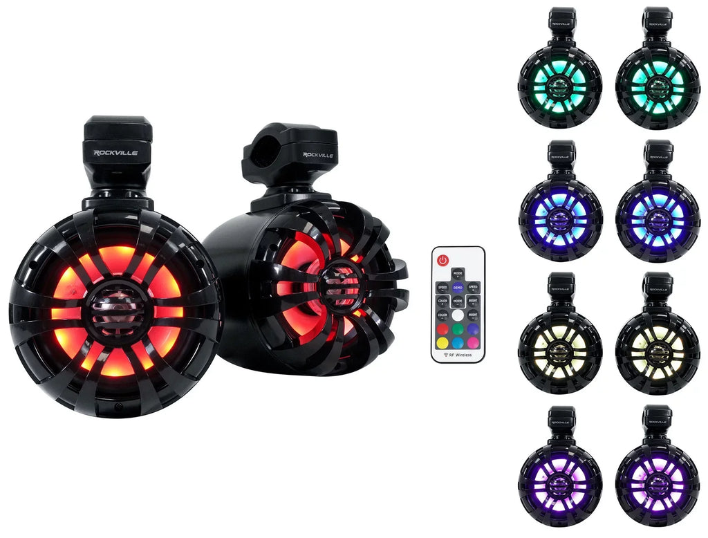 (2) Memphis CANAMX365FE Speakers+Pods+ Tower Speakers+Amp For 2017+ Can Am X3
