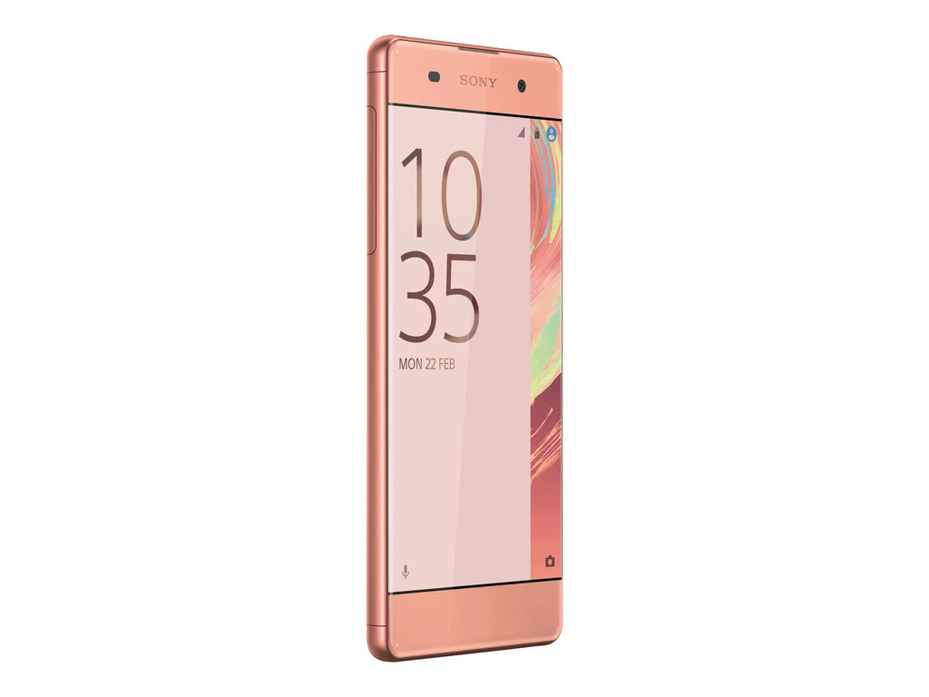 Sony   - Smartphone - 4G  - 16  - microSDXC slot -  - 5" - 1280 x 720 pixels -  -  2  - 13  (8  front camera) - Android - rose gold