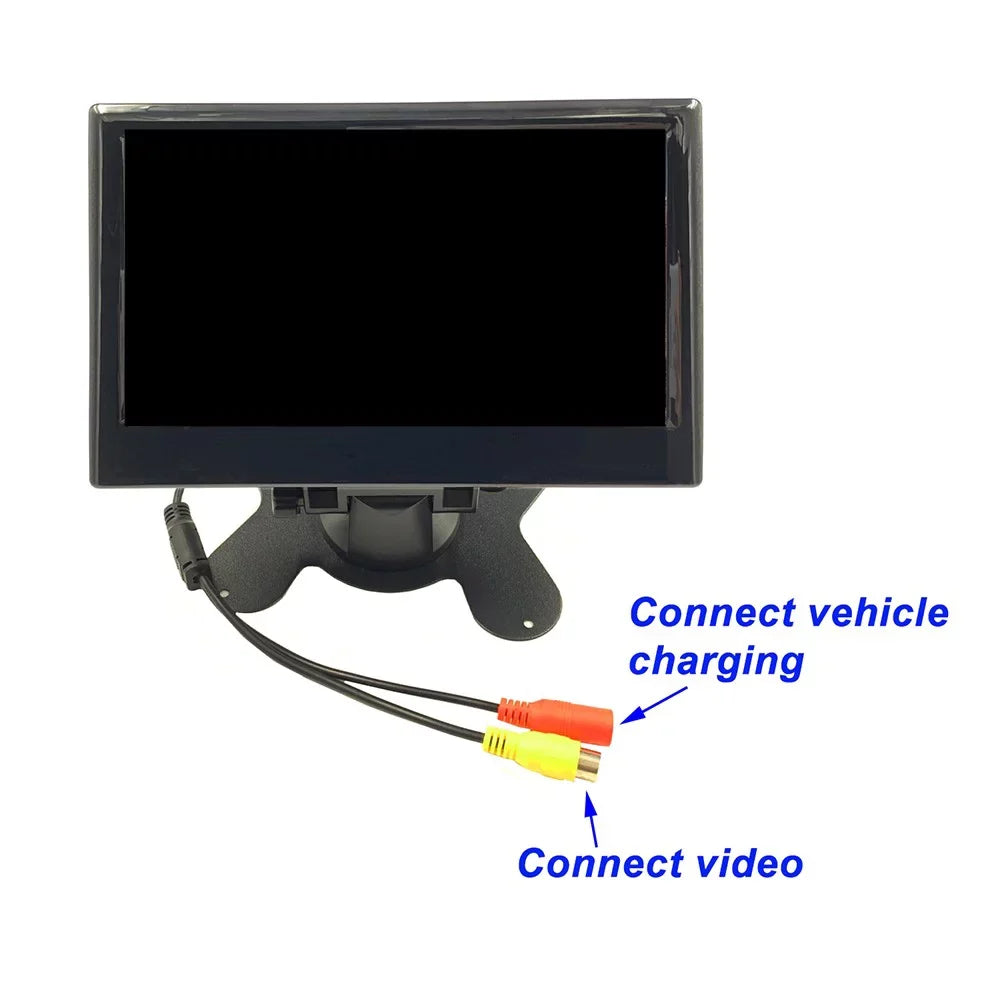 Gerich Truck Tractor Lorry  Rear View Reversing Camera and 7\\\"  Backup Monitor Kit